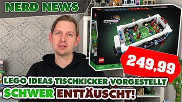 Eine Frechheit sondergleichen gegenüber dem Fandesigner! LEGO® IDEAS 21337 Tischkicker vorgestellt