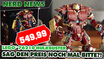 Euer Ernst? 550 EUR?! Riesiger UCS Hulkbuster angekündigt für November: LEGO® Marvel 76210 kommt