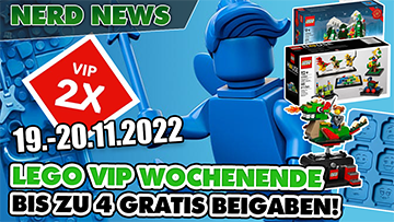 ABSTAUBEN! Bis zu 4 Gratisbeigaben (GWP) und 2xVIP Punkte am 19.+20.11.2022 bei LEGO® UND MEHR!