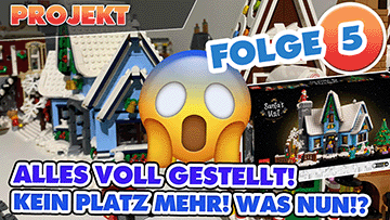 Projekt: Platz alle: Winterdorf vor dem Aus! mit LEGO® Weihnachtssets / Winter Village – Folge 5