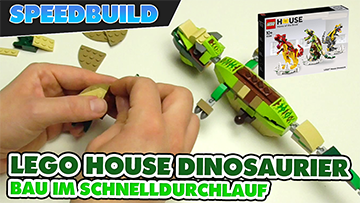 Speed Build: 🦖 LEGO® House Dinosaurier 40366