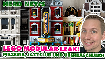 LEAK: Das wird das Modular Building 2023 von LEGO®! Jazzclub, Pizzeria und mehr! Unter der Lupe! (10312)