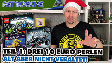 So ging das „TECHNIC 10 Euro Set“ vor über 10 Jahren: Retro-Review – Teil 1