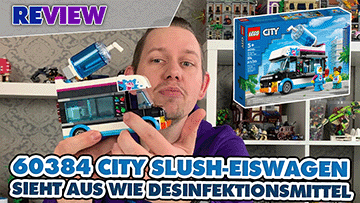 Wir hatten doch erst nen Eiswagen?! Slusheis-Wagen 🧊 LEGO® City 60384 im Review