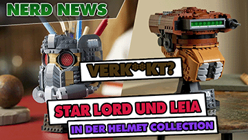 Euer Ernst, LEGO? 💩 Das sollen Leia und Starlord sein?! Helmet Collection 75351 + 76251