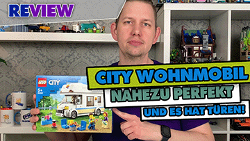 Auto Mit Türen? Gibt es! LEGO® City Ferien-Wohnmobil 60283