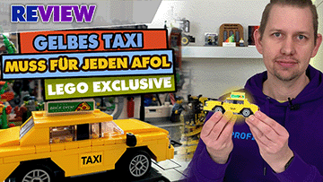Perfekt für jede Stadt 🚕 LEGO® 40468 Gelbes Taxi – Exclusive Modell