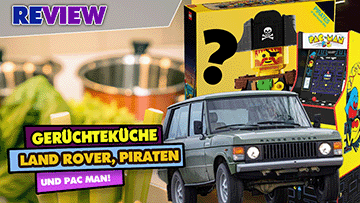 Aktuelle Gerüchteküche: Riesen Piratenversteck, Pac Man Automat, Land Rover!?