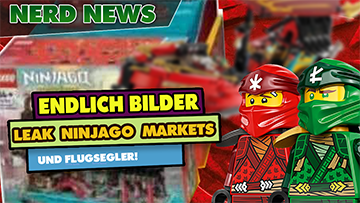 Erste Leak Bilder: LEGO Ninjago City Markets + Flugsegler 71799 + 71797