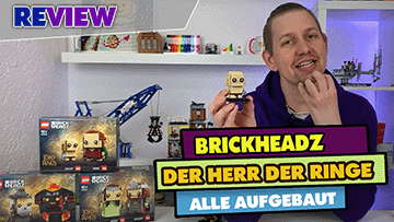 Für Filmfans ein Muss: Herr der Ringe Brickheadz: Alle 2023er Modelle im Review 40630+40631+40632