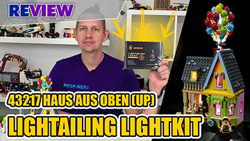 LIGHTAILING LED Lighting Kit für das LEGO 43217 “Up” House (Haus aus dem Disney Film “Oben”