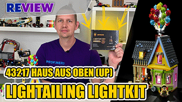 LIGHTAILING LED Lighting Kit für das LEGO 43217 „Up“ House (Haus aus dem Disney Film „Oben“