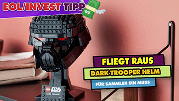 Profitable Playtime: Top LEGO Investment: EOL-Set des Monats Juni 2023: 75343: Dark Trooper Helm