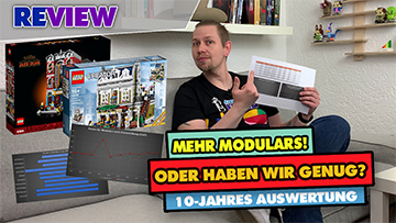 Mehr Modular Buildings, LEGO! Oder haben wir genug?! 📊 Auswertung und Analyse