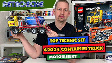 Beste TECHNIC Zeit: Container-Truck aus 2013 motorisiert: LEGO TECHNIC 42024