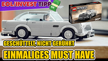 Profitable Playtime: Top LEGO Investment: EOL-Set des Monats August 2023: 76911 Aston Martin DB5 Speed Champions
