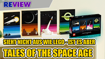 Tolle Idee als Set! 🌌 LEGO IDEAS 21340 Geschichten des Weltraumzeitalters