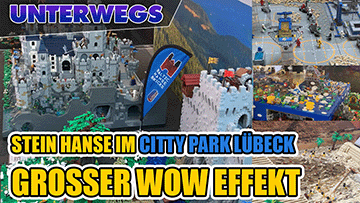 LEGO Ausstellung der STEIN HANSE 2023 im CITTY PARK Lübeck