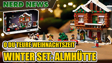 Uriug: Das neue Winter Village-Set: Die Almhütte! LEGO 10325