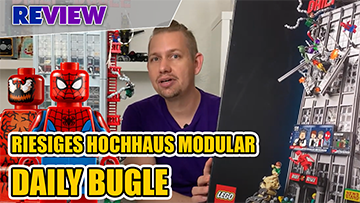 Bestes modernes Modular-Hochhaus mit exklusiven Minifiguren! LEGO 76178 Daily Bugle Review