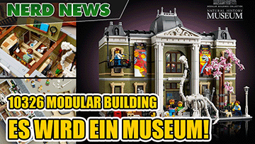 Neues LEGO Modular Building 2024: Es wird ein Naturkundemuseum! 10326