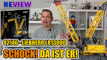 SCHOCKTOBER Review! 🎃👻 Der Kevin hat ihn doch: Liebherr LR13000 Raupenkran 42146