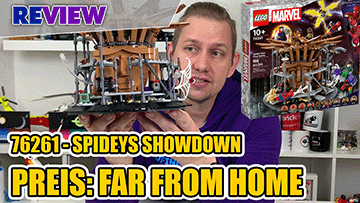Grottenhässliche Freiheitsstatue aber drei mal Spidey: Spider-Mans großer Showdown 76261 Review