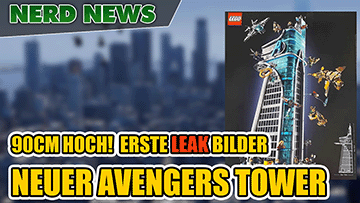 LEAK: 90cm neuer LEGO Avengers Tower + alle Minifiguren und Infos!