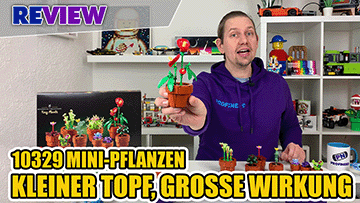 Kleine Töpfe, große Wirkung! LEGO 10329 Mini-Pflanzen 🪴10329 im Review