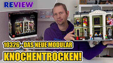 Knochentrocken! Review 🏛️🦕LEGO ICONS Naturhistorisches Museum (10326)