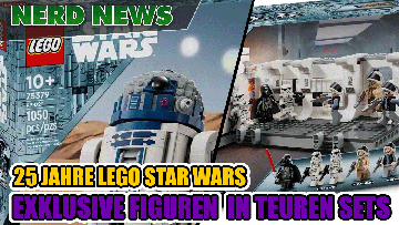 LEAK: Neue Star Wars Sets: Exklusive Minifiguren zum 25. Jubiläum R2D2 und Tantive IV Diorama 75379 + 75387