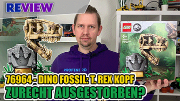 Kopflos? 🦖 LEGO 76964 Dinosaurier-Fossilien: T. Rex Kopf Review