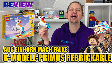 Aus Einhorn mach Falke: LEGO 31140 ist ein Mega gutes Creator 3-in-1-Set