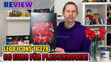 60 Euro für Plastikrosen?!🌹LEGO® Icons 10328 Rosenstrauß