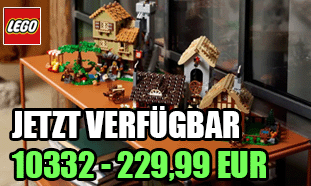 10332 Mittelalterlicher Stadtplatz LEGO Neuheit 2024