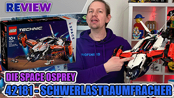 Osprey in Space: VTOL Schwerlastraumfrachter LT81 LEGO® TECHNIC 42181 Review