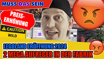 😡 2 MEGA Aufreger in der Fabrik bei der LEGOLAND Saisoneröffnung! Preisanstieg und wilde Tiere!