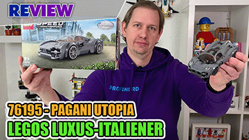 Power aus Modena: Pagani Utopia 76915 LEGO® Speed Champions Review