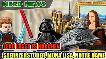 Sternzerstörer, Mona Lisa und Notre Dame: Neue LEGO® Sets kommen! 75394 31213 21061