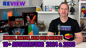 LEGOS ZIELGRUPPE: Der Erwachsene! LEGO 18+ Auswertung 2023 & 2024 📊