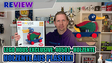 Holzente aus Kunststoff – und exklusiv nur in Dänemark! 40501 Review