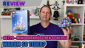 Schnarch! LEGO fällt nichts mehr ein: LEGO® Disney Mini-Dornröschenschloss 40720