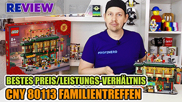 Bestes Preis-Leistungs-Verhältnis! Kleines China-Town Modular: LEGO® 80113 CNY Familientreffen