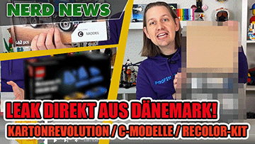 Noch dieses Jahr bei LEGO: Kartonrevolutiuon / C-Modelle / RECOLOR-Kit – Leak News brandheiß