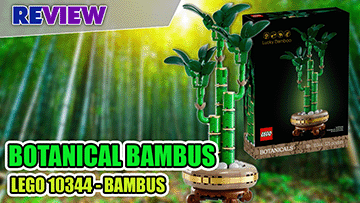Bambus ab 18 aus Plastik! LEGO 10344 ICONS Botanicals