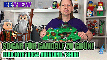 Zu grün! LEGO® Der Herr der Ringe: Auenland / Shire (10354) im Review