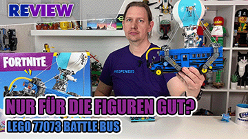 Nur für die Minifiguren: LEGO 77073 Fortnite Battlebus Review
