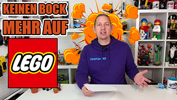 Keinen Bock mehr auf LEGO! Übersättigt, gelangweilt – zu viel!