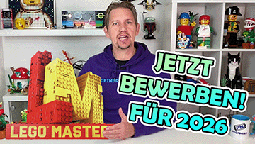 LEGO Masters 2026! Bewerbungs-Phase: Meldet euch an! Geschichte zu LEGO Masters