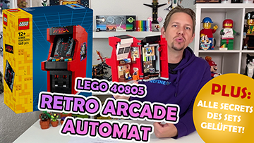 Retro-Liebe Pur! Und ALLE GEHEIMNISSE des Sets erklärt! LEGO 40805 Arcade Automat Review
